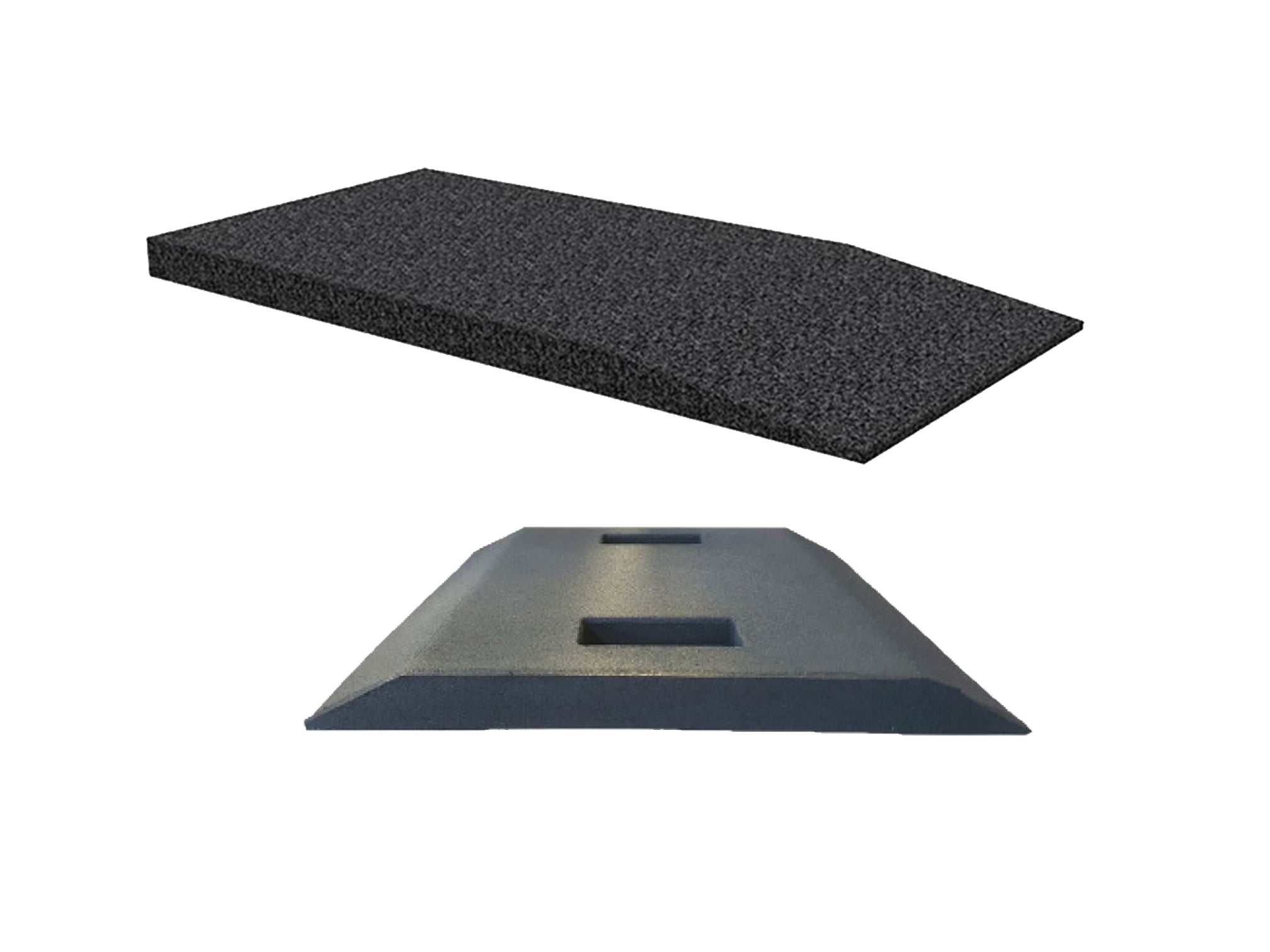 Rampes de chargement, d'accès, mobiles et universelles en caoutchouc - Châssis bas, adaptées aux nacelles à ciseaux et aux ascenseurs Rampes de chargement, d'accès, mobiles et universelles en caoutchouc - Châssis bas, adaptées aux nacelles à ciseaux et aux ascenseurs